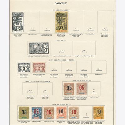 French Colonies 1899-1922